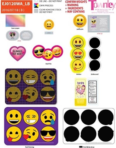 Label (Ej0120wa   Emoji Smile  Best Forever Label)